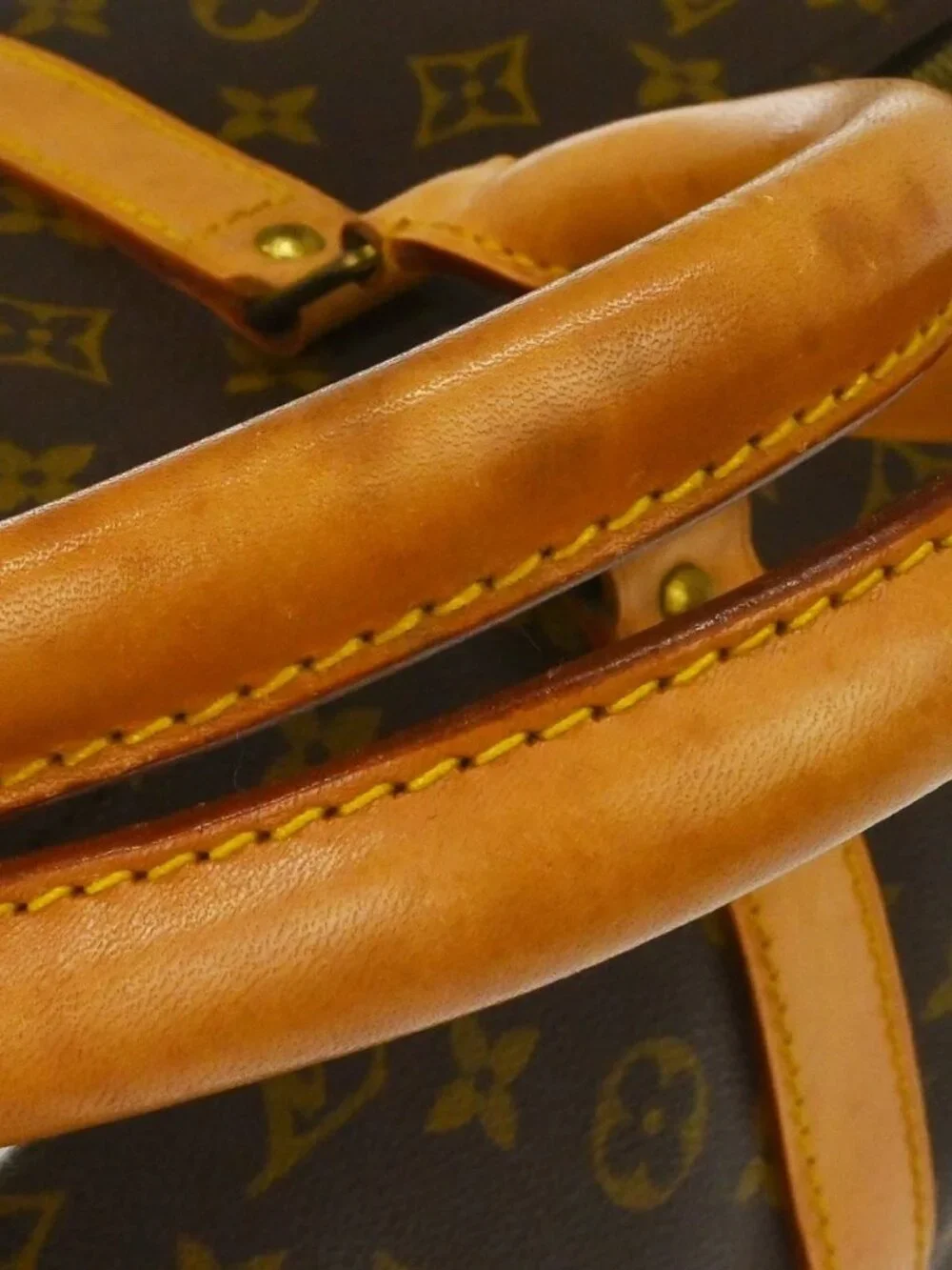 Best LOUIS VUITTON KEEPALL 60 TRAVEL HANDBAG MONOGRAM M41422 SA852 BQ00235 - Picture 12 of 16